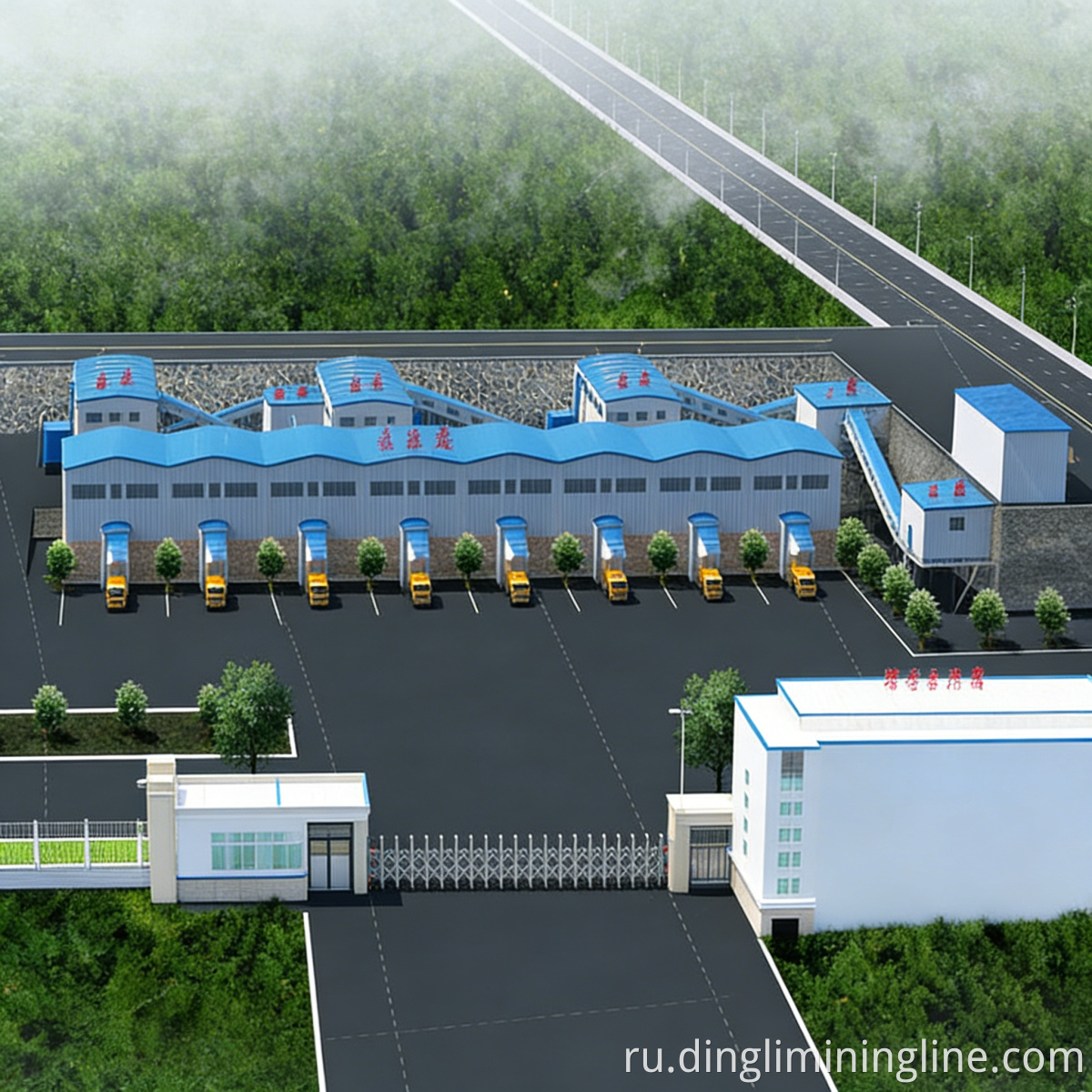 750th Super-Large Stone Aggregate Line